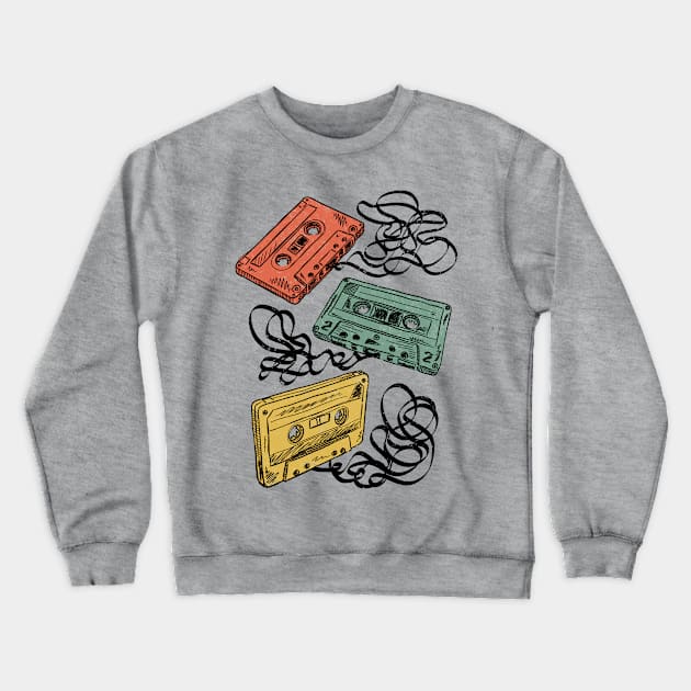 Mixtape Crewneck Sweatshirt by Odyssey605